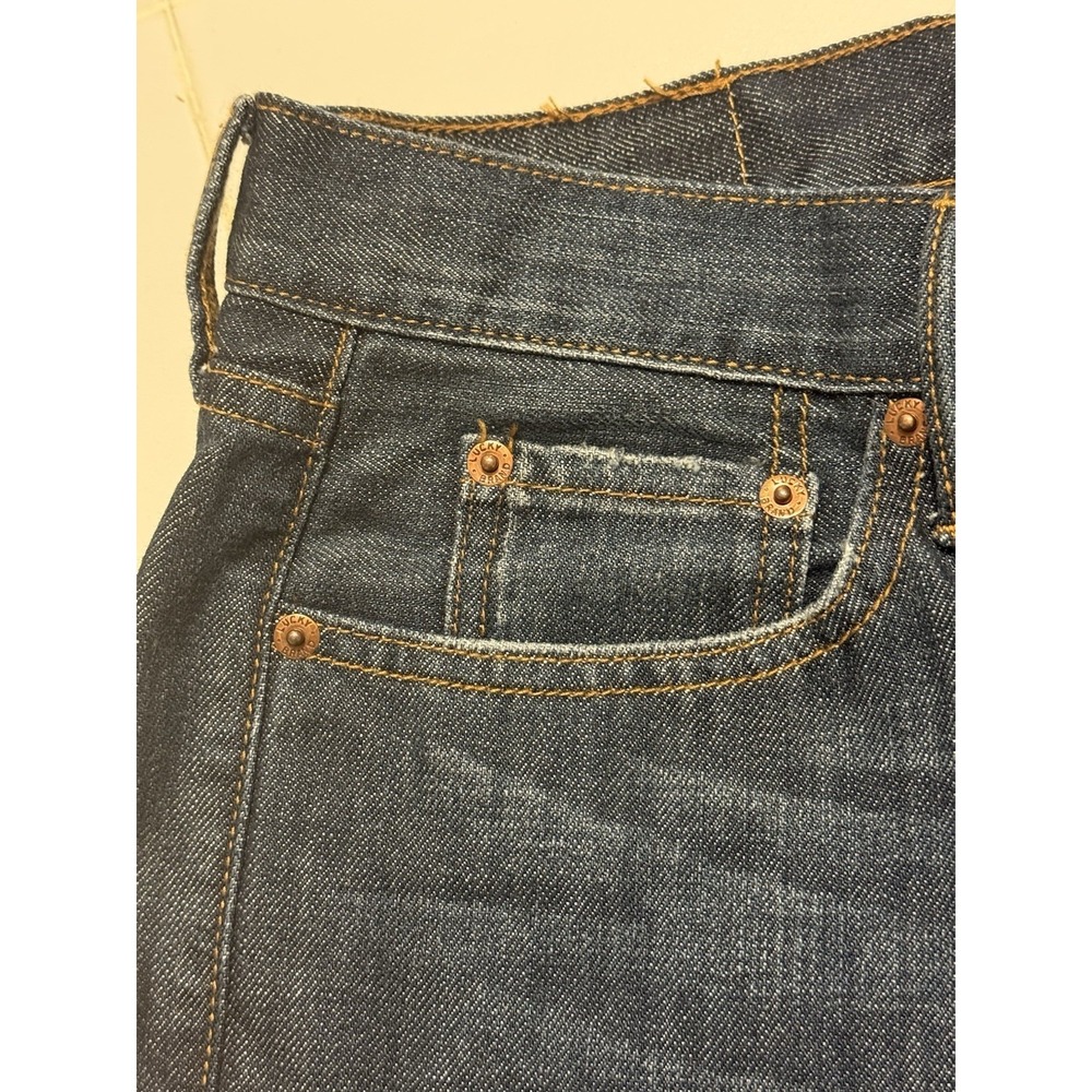 Lucky Brand 181 Jeans Men's 34 X 29‎  Blue Denim Cotton Straight Leg Relaxed Fit - Picture 13 of 16